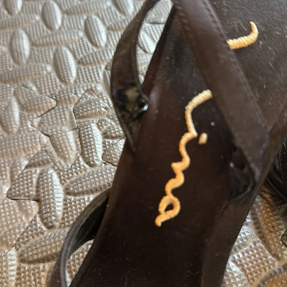 💚Nina Black Sequin Strappy Sandals-Never Worn - Picture 6 of 6